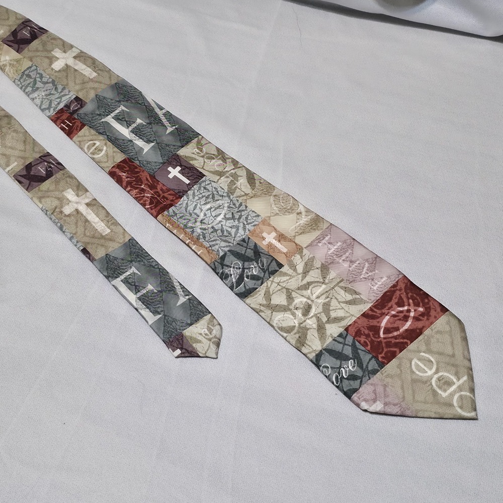 Eagles Wings Men's Religion Based Dress Tie 100%‎ Silk Size 59"x4"